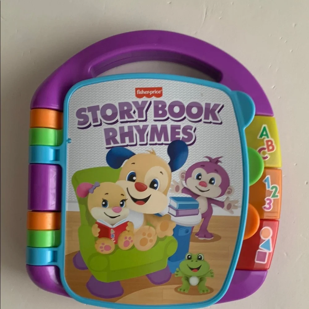 Fisher-Price Storybook Rhymes Musical Book - Purple